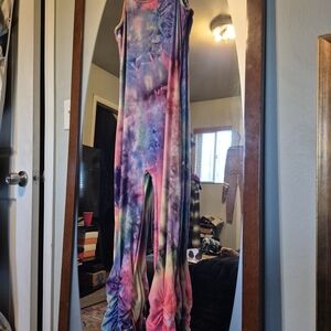 Colorful Tie-Dye Jumpsuit